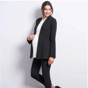 Seraphine Work Edit Tailored Maternity Blazer (Black / size 6) - Like New!